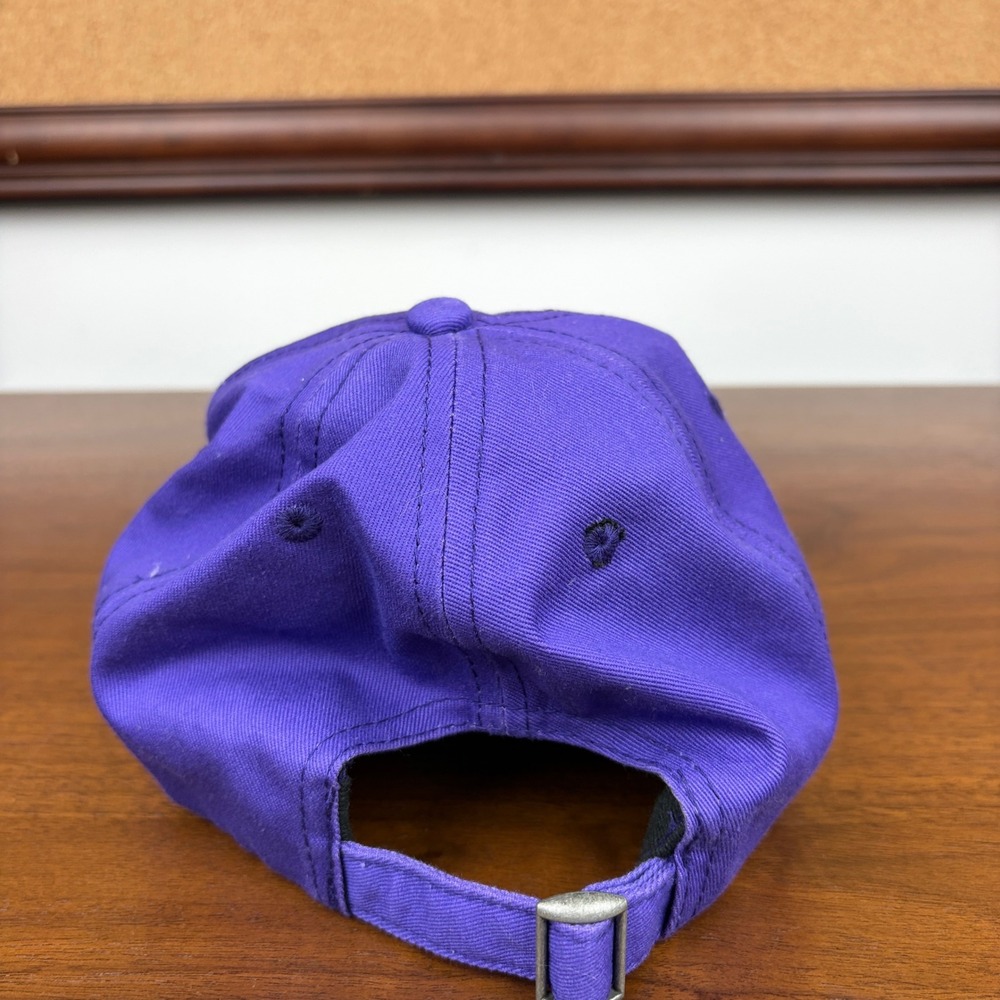 Y2K Thrasher Magazine Hat Unisex One Size Purple Flame Logo Embroidered Dad Cap - Picture 5 of 8